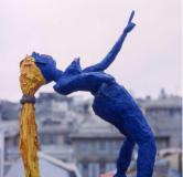 "Arsalte", Draht, Holz, Vlies, Gips, Kleister, Acryl, 102 x 83 x 80cm