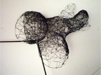 "Ohne Titel", Armierungseisen, Draht